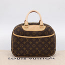 LOUIS VUITTON Monogram Trouville Hand Bag M42228 LV Auth 202808SAM-12