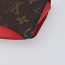 LOUIS VUITTON Monogram Etui Lunette Woody Glasses Case GI0372 LV Auth 202811-14