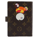 LOUIS VUITTON Monogram Panda Agenda PM Day Planner Cover R20011 LV Auth 202812V-3