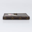 LOUIS VUITTON Monogram Panda Agenda PM Day Planner Cover R20011 LV Auth 202812V-5