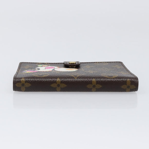 LOUIS VUITTON Monogram Panda Agenda PM Day Planner Cover R20011 LV Auth 202812V
