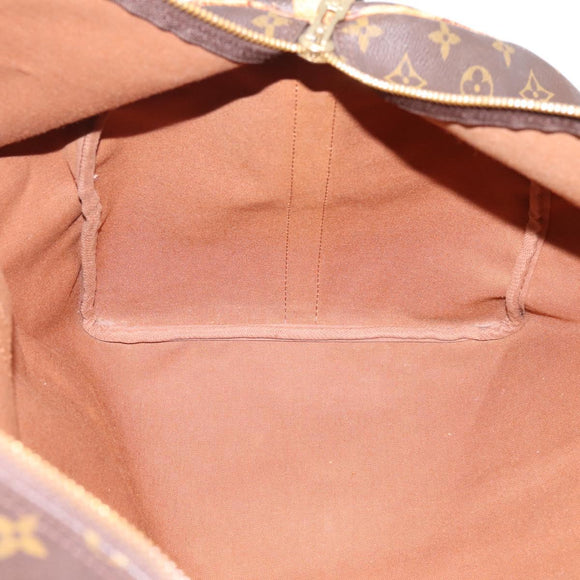 LOUIS VUITTON Monogram Keepall Bandouliere 60 Boston Bag M41412 LV Auth 202814