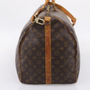 LOUIS VUITTON Monogram Keepall Bandouliere 60 Boston Bag M41412 LV Auth 202814-5