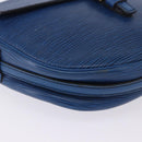 LOUIS VUITTON Epi Jeune Fille MM Shoulder Bag Blue M52155 LV Auth 202822-17