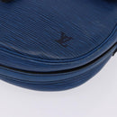 LOUIS VUITTON Epi Jeune Fille MM Shoulder Bag Blue M52155 LV Auth 202822-18