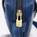 LOUIS VUITTON Epi Jeune Fille MM Shoulder Bag Blue M52155 LV Auth 202822-21