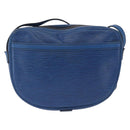 LOUIS VUITTON Epi Jeune Fille MM Shoulder Bag Blue M52155 LV Auth 202822-3