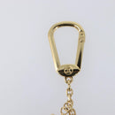 LOUIS VUITTON Porte Cles Hollywood Charm Metal Gold Tone M65382 LV Auth 202823A-2