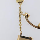 LOUIS VUITTON Porte Cles Hollywood Charm Metal Gold Tone M65382 LV Auth 202823A-8