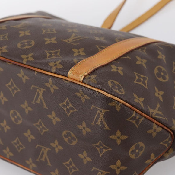 LOUIS VUITTON Monogram Sac Shopping Tote Bag M51108 LV Auth 202828