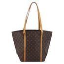 LOUIS VUITTON Monogram Sac Shopping Tote Bag M51108 LV Auth 202828-2