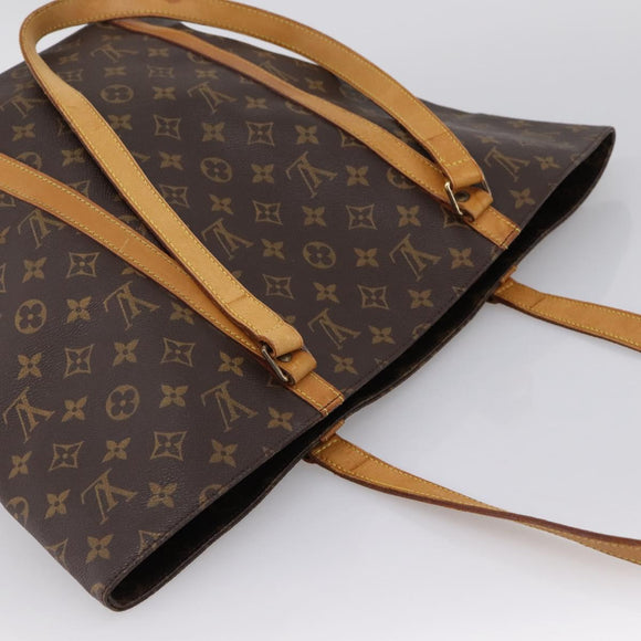 LOUIS VUITTON Monogram Sac Shopping Tote Bag M51108 LV Auth 202828