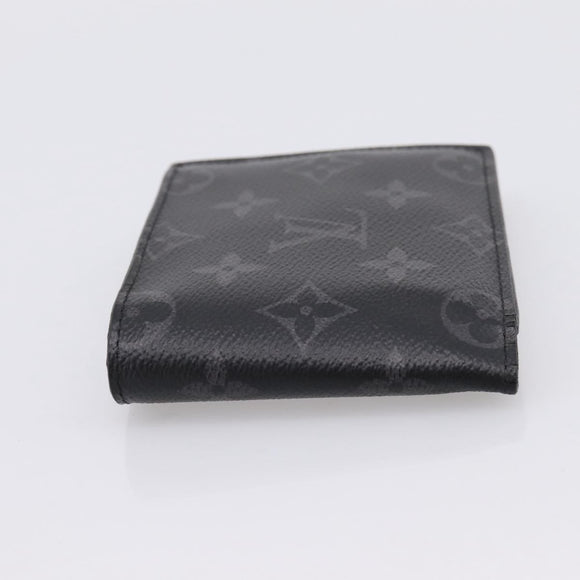 LOUIS VUITTON Monogram Eclipse Portefeuille Marco NM M62545 LV Auth 202834