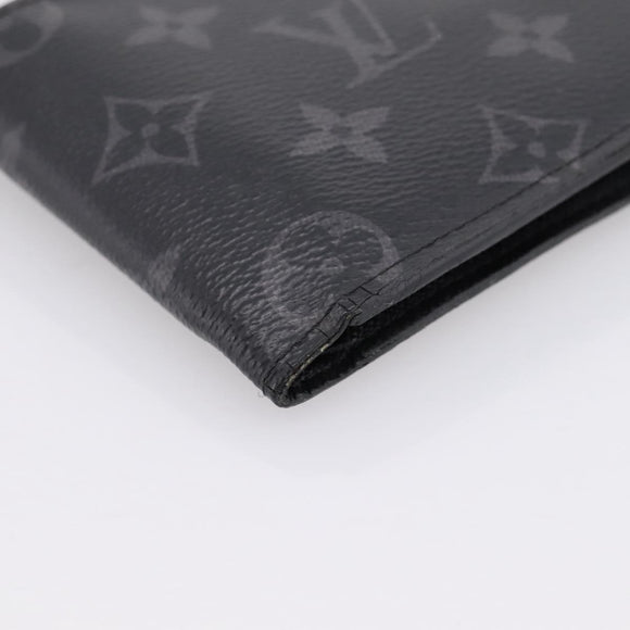 LOUIS VUITTON Monogram Eclipse Portefeuille Marco NM M62545 LV Auth 202834