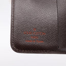 LOUIS VUITTON Damier Ebene Compact Zip Bifold Wallet N61668 LV Auth 202835-13