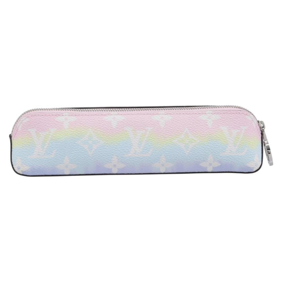 LOUIS VUITTON Monogram Escal Trousse Elizabeth Pen Case Pink GI0473 Auth 202836A
