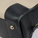 LOEWE Amazona 36 Hand Bag Leather Ivory Gold Tone Auth 202837-9