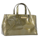 LOUIS VUITTON Monogram Vernis Wilshire PM Hand Bag Veil bronze LV Auth 202838-1