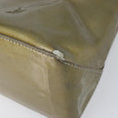 LOUIS VUITTON Monogram Vernis Wilshire PM Hand Bag Veil bronze LV Auth 202838-12