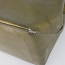 LOUIS VUITTON Monogram Vernis Wilshire PM Hand Bag Veil bronze LV Auth 202838-14