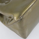 LOUIS VUITTON Monogram Vernis Wilshire PM Hand Bag Veil bronze LV Auth 202838-15
