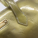 LOUIS VUITTON Monogram Vernis Wilshire PM Hand Bag Veil bronze LV Auth 202838-16