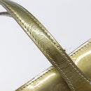 LOUIS VUITTON Monogram Vernis Wilshire PM Hand Bag Veil bronze LV Auth 202838-18