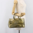 LOUIS VUITTON Monogram Vernis Wilshire PM Hand Bag Veil bronze LV Auth 202838-27