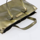 LOUIS VUITTON Monogram Vernis Wilshire PM Hand Bag Veil bronze LV Auth 202838-7