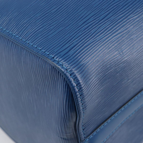 LOUIS VUITTON Epi Speedy 30 Hand Bag Toledo Blue M43005 LV Auth 202839V