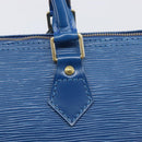LOUIS VUITTON Epi Speedy 30 Hand Bag Toledo Blue M43005 LV Auth 202839V-15