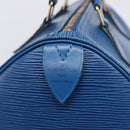 LOUIS VUITTON Epi Speedy 30 Hand Bag Toledo Blue M43005 LV Auth 202839V-16