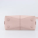 TIFFANY&Co. Return to Chain Shoulder Bag Leather 2way Pink Silver Auth 202840A-15