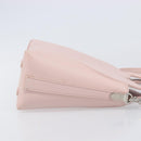 TIFFANY&Co. Return to Chain Shoulder Bag Leather 2way Pink Silver Auth 202840A-4