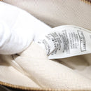 BURBERRY Hand Bag Canvas Beige Gold Tone Auth 202843-27