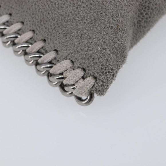 Stella MacCartney Falabella Micro Chain Shoulder Pouch Polyester Auth 202846V