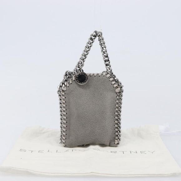 Stella MacCartney Falabella Micro Chain Shoulder Pouch Polyester Auth 202846V
