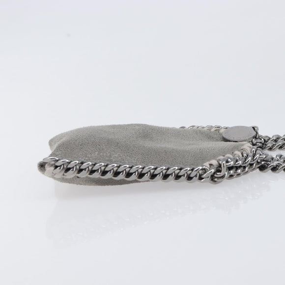 Stella MacCartney Falabella Micro Chain Shoulder Pouch Polyester Auth 202846V