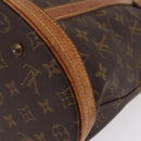 LOUIS VUITTON Monogram Bucket GM Shoulder Bag M42236 LV Auth 202847-18
