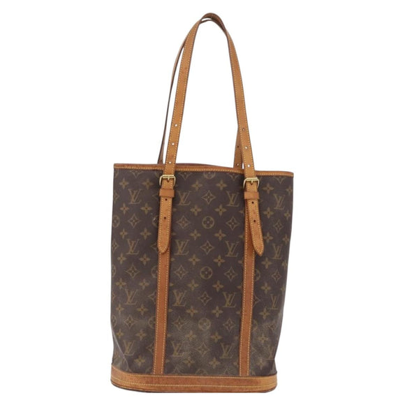 LOUIS VUITTON Monogram Bucket GM Shoulder Bag M42236 LV Auth 202847