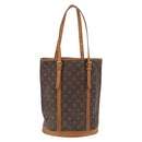 LOUIS VUITTON Monogram Bucket GM Shoulder Bag M42236 LV Auth 202847-3