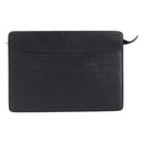 LOUIS VUITTON Epi Pochette Homme Clutch Bag Black M52522 LV Auth 202850-13