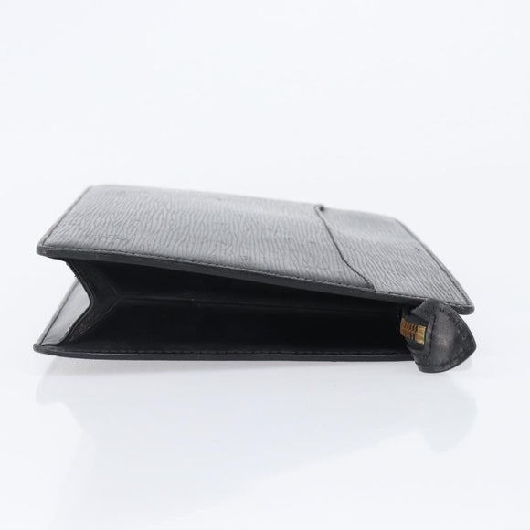 LOUIS VUITTON Epi Pochette Homme Clutch Bag Black M52522 LV Auth 202850