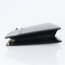 LOUIS VUITTON Epi Pochette Homme Clutch Bag Black M52522 LV Auth 202850-4