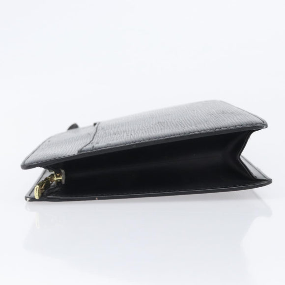 LOUIS VUITTON Epi Pochette Homme Clutch Bag Black M52522 LV Auth 202850