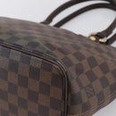 LOUIS VUITTON Damier Ebene Saleya PM Tote Bag N51183 LV Auth 202851-13