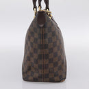 LOUIS VUITTON Damier Ebene Saleya PM Tote Bag N51183 LV Auth 202851-4