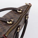 LOUIS VUITTON Damier Ebene Saleya PM Tote Bag N51183 LV Auth 202851-6