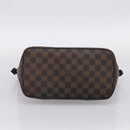 LOUIS VUITTON Damier Ebene Saleya PM Tote Bag N51183 LV Auth 202851-9