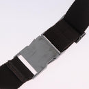GUCCI GG Canvas Waist Bag Beige Silver 131236 Auth 202852-10
